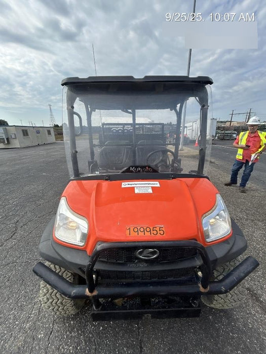 2022 Kubota RTV-X1140W-H Plastic Canopy, Windshield Acrylic Clear, LED Strobe Light, Wire Harness Kit, Back up Alarm