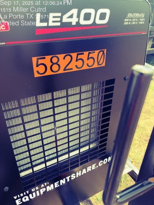 2025 LINCOLN ELECTRIC LE400