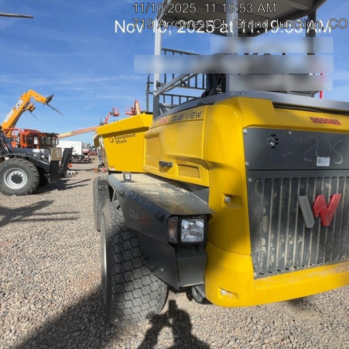 2025 WACKER NEUSON DV603 Canopy Turf Tires