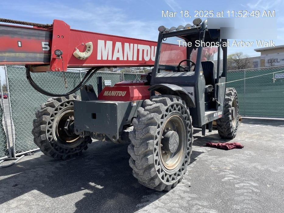2019 Manitou MTA8044 MTA 8044 - 74 HP T4, Canopy, Worklights/Strobe, Beacon, 66" Carriage, 48" Forks, Solid Tires, Lift Hook, Aux Hydraulics