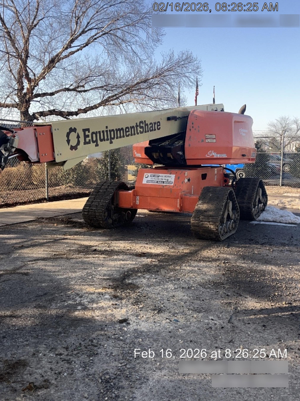 2022 JLG 660SJ Quad Track