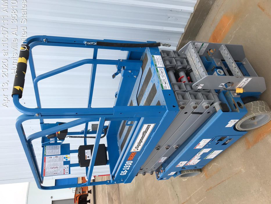 2019 Genie GS-1930 Fixed Rails with Chain Entry