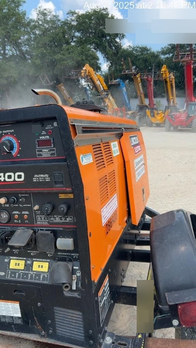 2022 Lincoln Electric LE400 Kubota V1505, Trlr, Cable Rack, Light Kit, ES Decals, T3