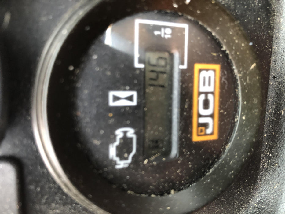 2020 JCB 510-56 Cab/Heat/Air, 74 HP, Solid Tires, STD Worklight, Beacon, Aux Hydraulics, Lifting Eye, Back up Alarm w/66" Carriage/60" Forks