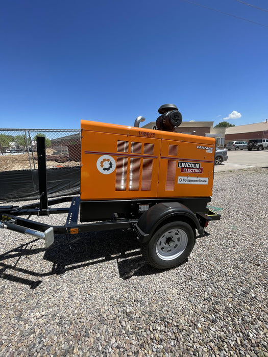 2021 Lincoln Electric Vantage 549X Ready Pak 3, ORANGE (includes trailer, cable rack, fender light kit)