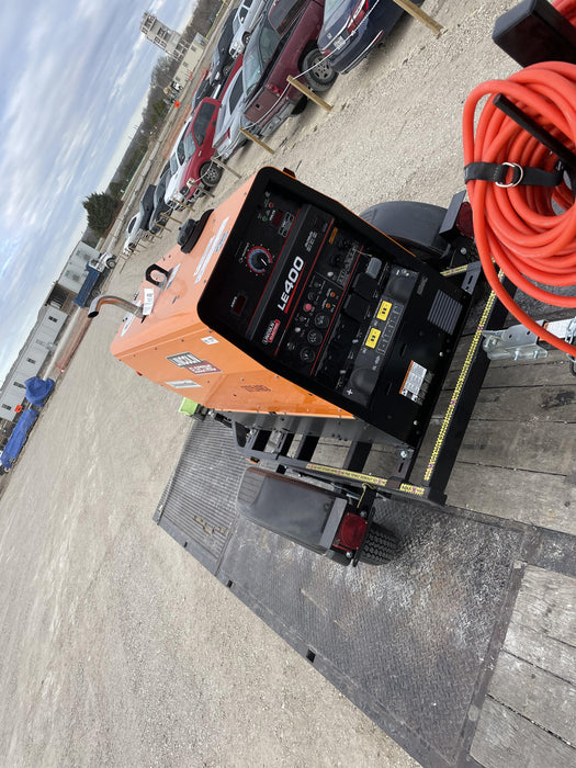 2022 Lincoln Electric LE400 Kubota V1505, Trlr, Cable Rack, Light Kit, ES Decals, T3