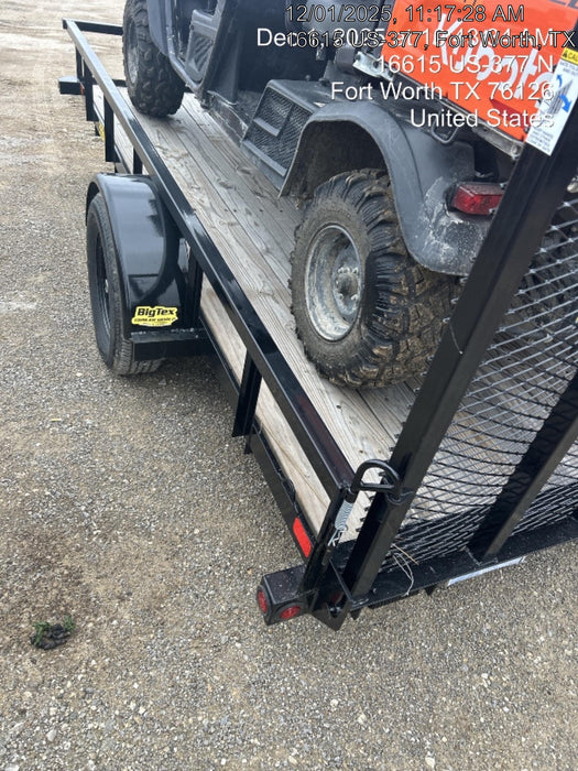 2025 BIG TEX TRAILER 35SA-12  BK4RG