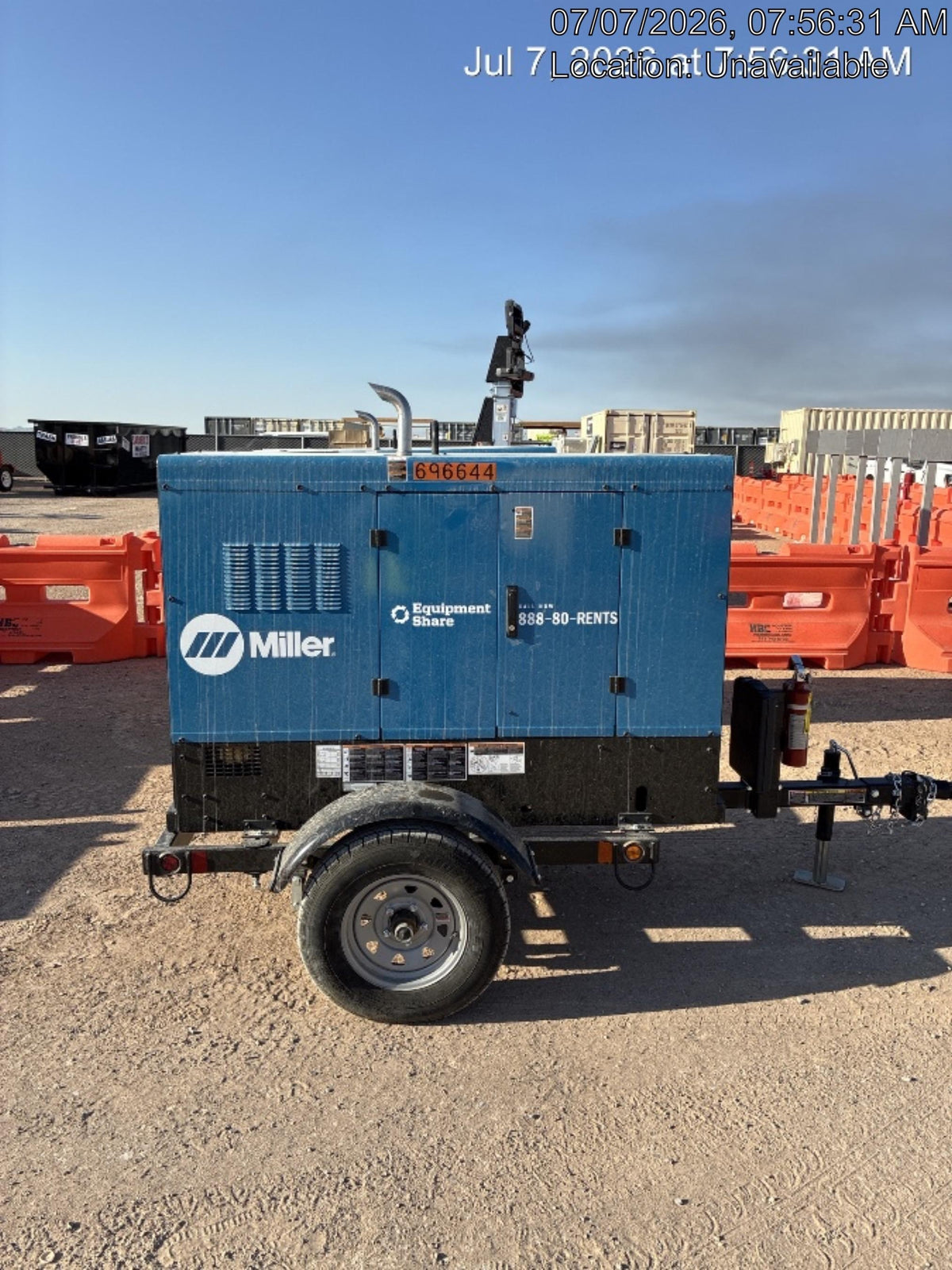 2026 MILLER ELECTRIC BIG BLUE 500