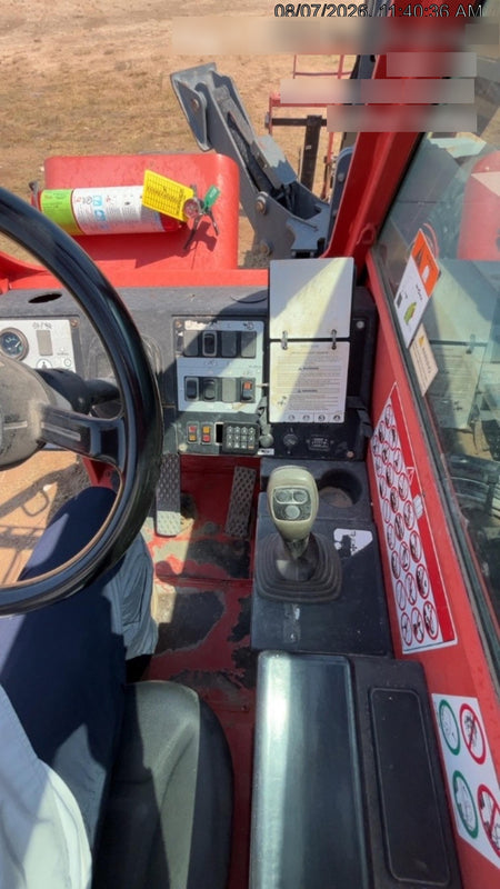 2018 Skyjack SJ1056 TH Skyjack 1056 TH Telehandler w/Open ROPS, Work Lights/Beacon, Solid Tires, 60" Carriage and Forks