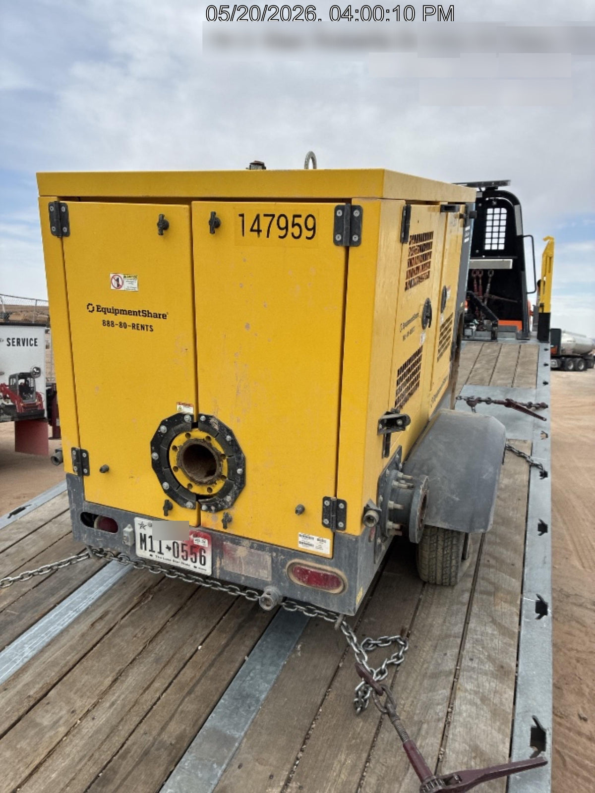 2021 ATLAS COPCO PAS 100 HF CS Enclosed