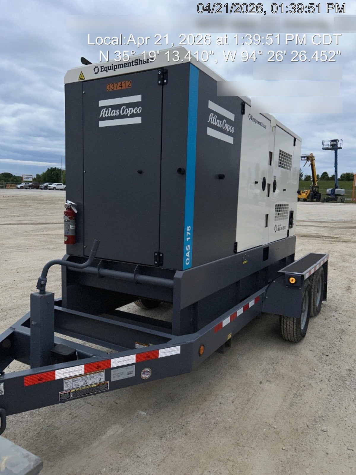 2023 ATLAS COPCO QAS 175