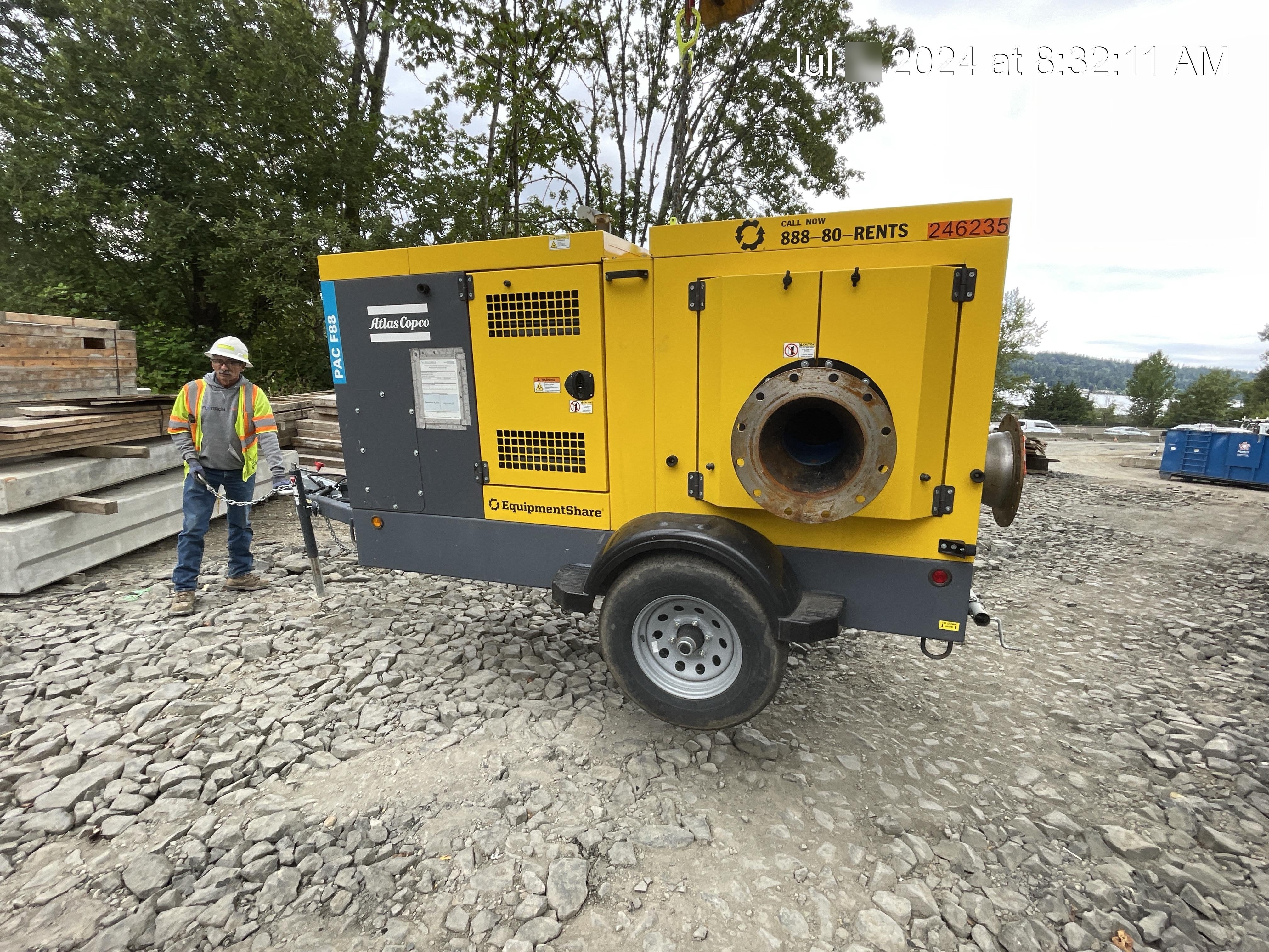 2022 ATLAS COPCO PAC F88 PD-S