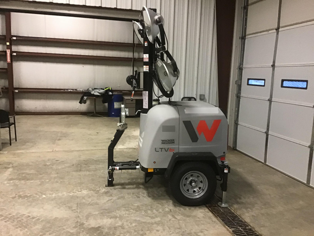 2018 Wacker Neuson LTV6L-MH Wacker Neuson LTV6L Mobile Light Tower w/Fuel Level Sensor Installed