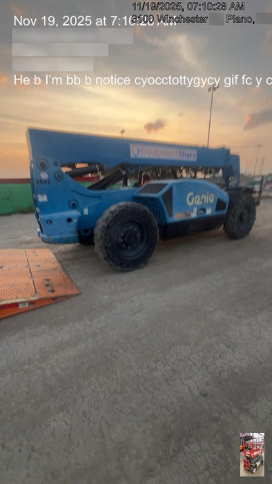 2017 Genie GTH-844 Solid Tires