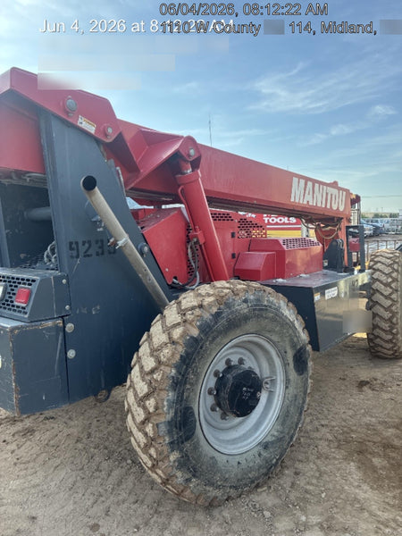 2018 Manitou 12042 Manitou MTA 12042 w/Open ROPS, Work Lights/Strobe, Aux Hyd, Solid Tires, Lift Hook, 66" Carriage, 72" Forks, Outriggers