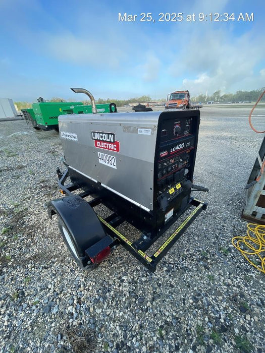 2024 Lincoln Electric LE400 Kubota V1505, Trlr, Cable Rack, Light Kit, ES Decals, T3