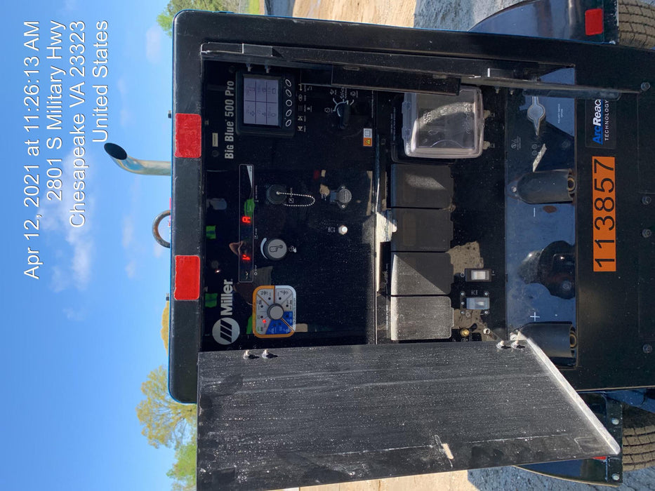 2020 Miller Electric BB500 BIG BLUE 500 PRO (KUBOTA) DELUXE W/ ARCREACH