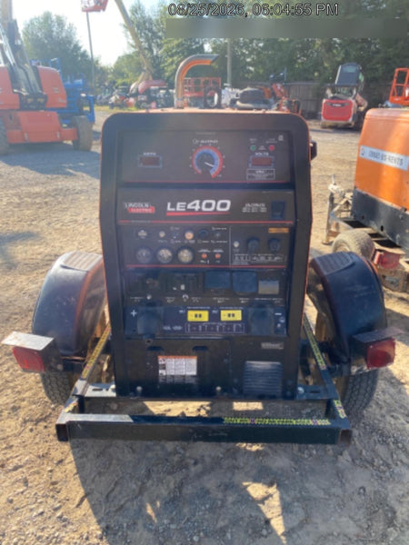 2022 Lincoln Electric LE400 Kubota V1505, Trlr, Cable Rack, Light Kit, ES Decals, T3
