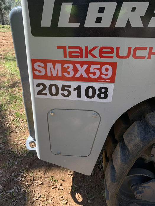 2022 TAKEUCHI TL8R2-R