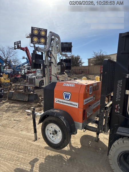 2024 Wanco WLTT-4MM4K Diesel, Deep Sea Controller, Shore Power Plug, Auto Start, (4) 350W LED Floodlights, 4kW Generator, 60 Gal Fuel Tank, 2" Ball, T3