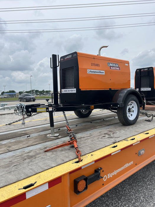 2022 Lincoln Electric LE400 Kubota V1505, Trlr, Cable Rack, Light Kit, ES Decals, T3