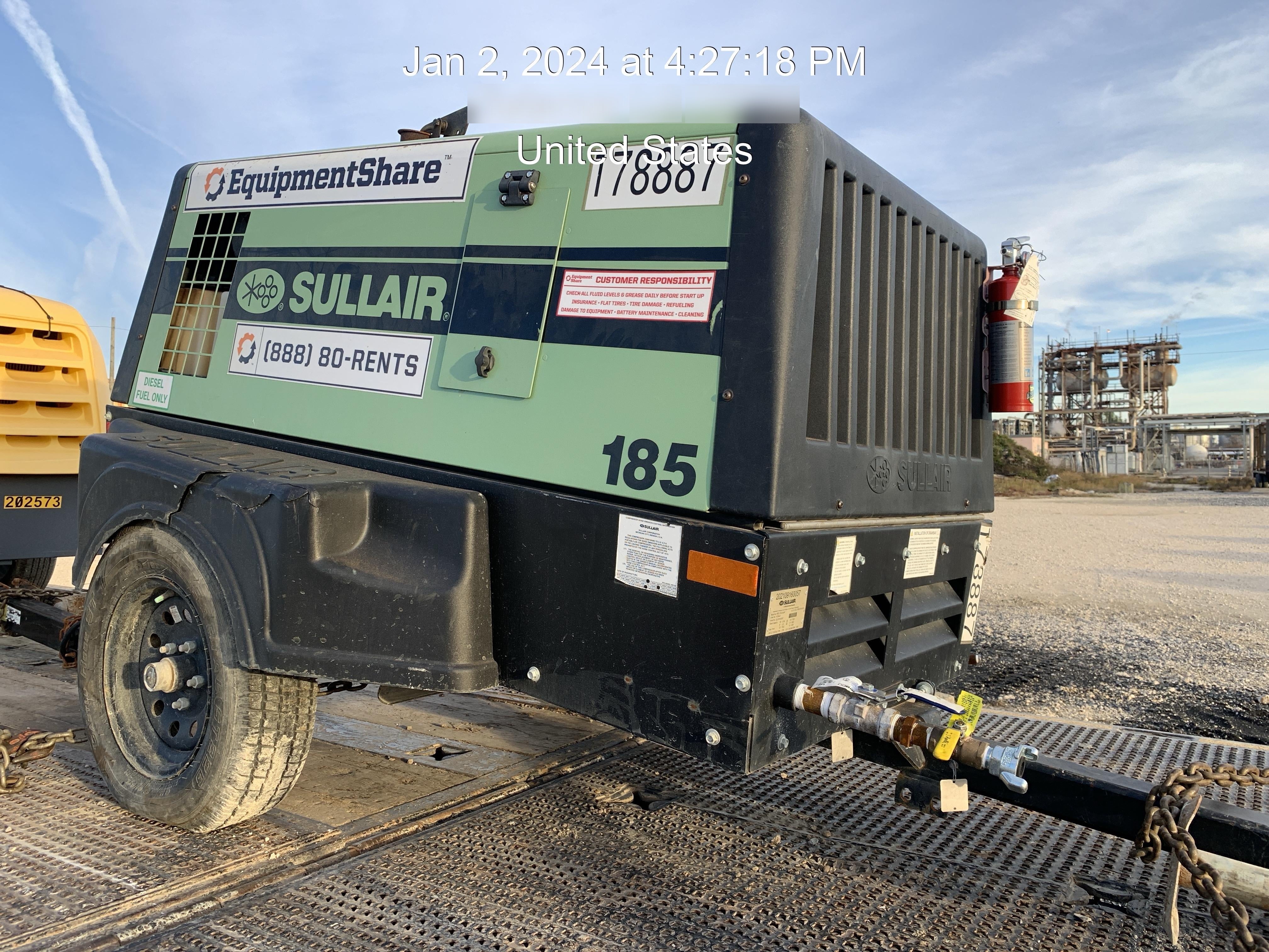 2021 SULLAIR 185D-DPQ KU4F