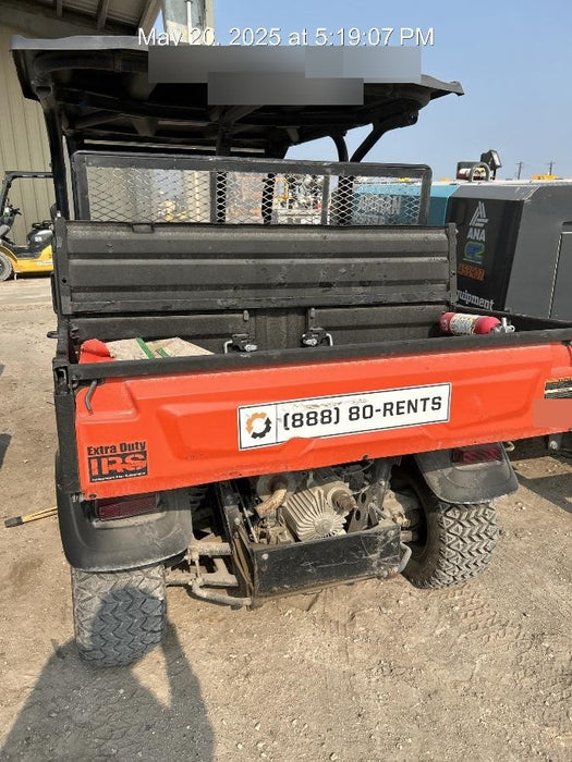 2020 Kubota RTV-X1140 4 Seat UTV, 4WD, Canopy, Standard Rental Spec
