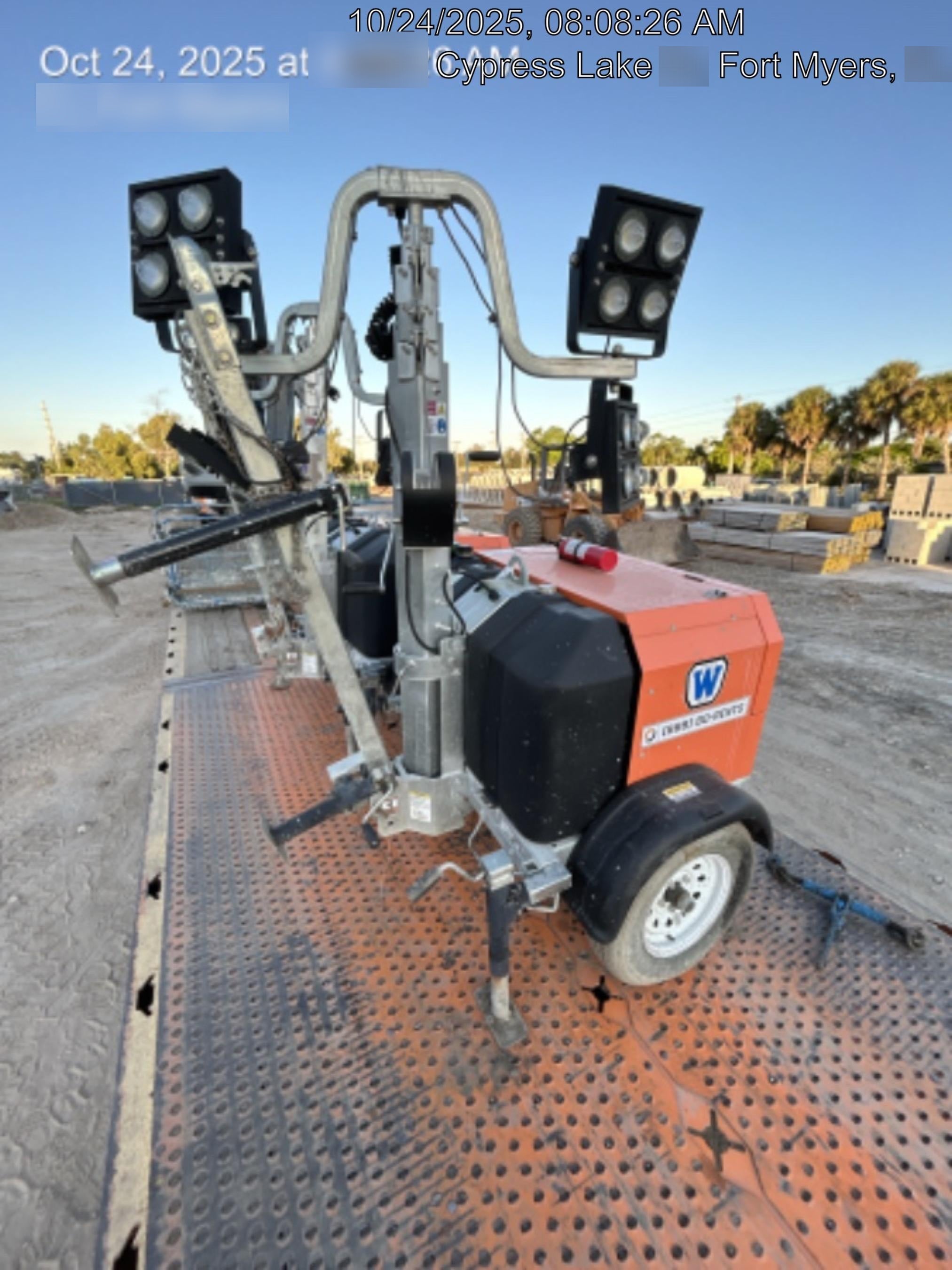 2023 Wanco WLTT-4MM4K Diesel, Deep Sea Controller, Shore Power Plug, Auto Start, (4) 350W LED Floodlights, 4kW Generator, 60 Gal Fuel Tank, 2" Ball, T3