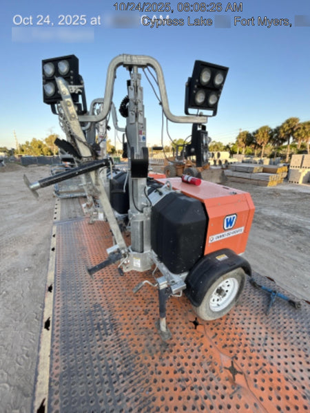 2023 Wanco WLTT-4MM4K Diesel, Deep Sea Controller, Shore Power Plug, Auto Start, (4) 350W LED Floodlights, 4kW Generator, 60 Gal Fuel Tank, 2" Ball, T3