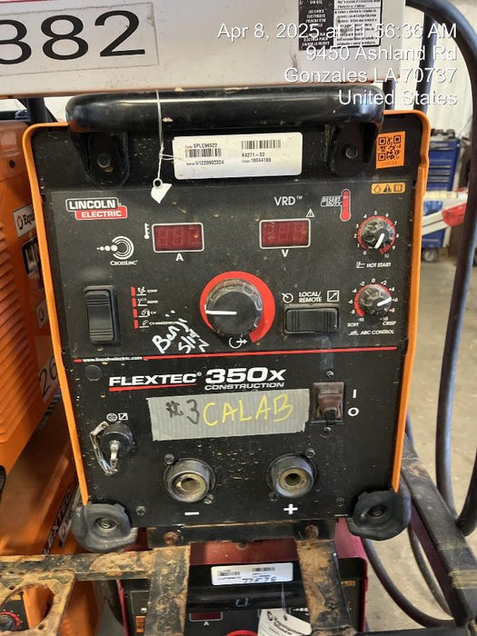 2022 LINCOLN ELECTRIC FLEXTEC 350X