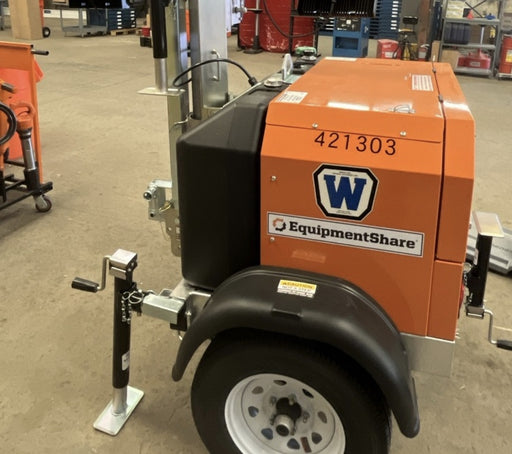 2024 Wanco WLTT-4MM4K Diesel, Deep Sea Controller, Shore Power Plug, Auto Start, (4) 350W LED Floodlights, 4kW Generator, 60 Gal Fuel Tank, 2" Ball, T3