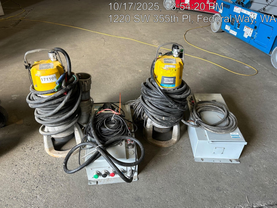 2021 ATLAS COPCO WEDA S60N 230/460V 60Hz CSA 4"NPT