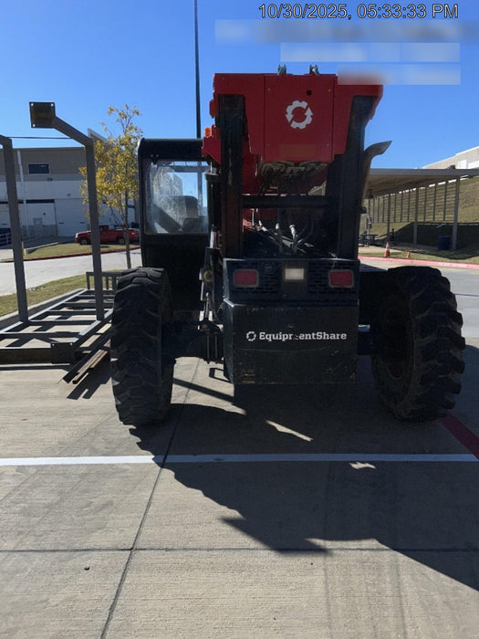 2019 Manitou MTA10055 Canopy, 120 HP, Solid Tires, Work Lights, Lift Hook, Auxiliary Hydraulics 66" Carriage and 60" Forks