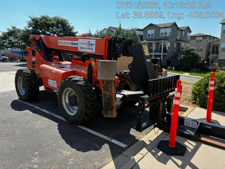 2018 Skytrak 10054 JLG Skytrak 10054, Solid Tires (shipping-Boss), CAB, Beacon and Work Light Package