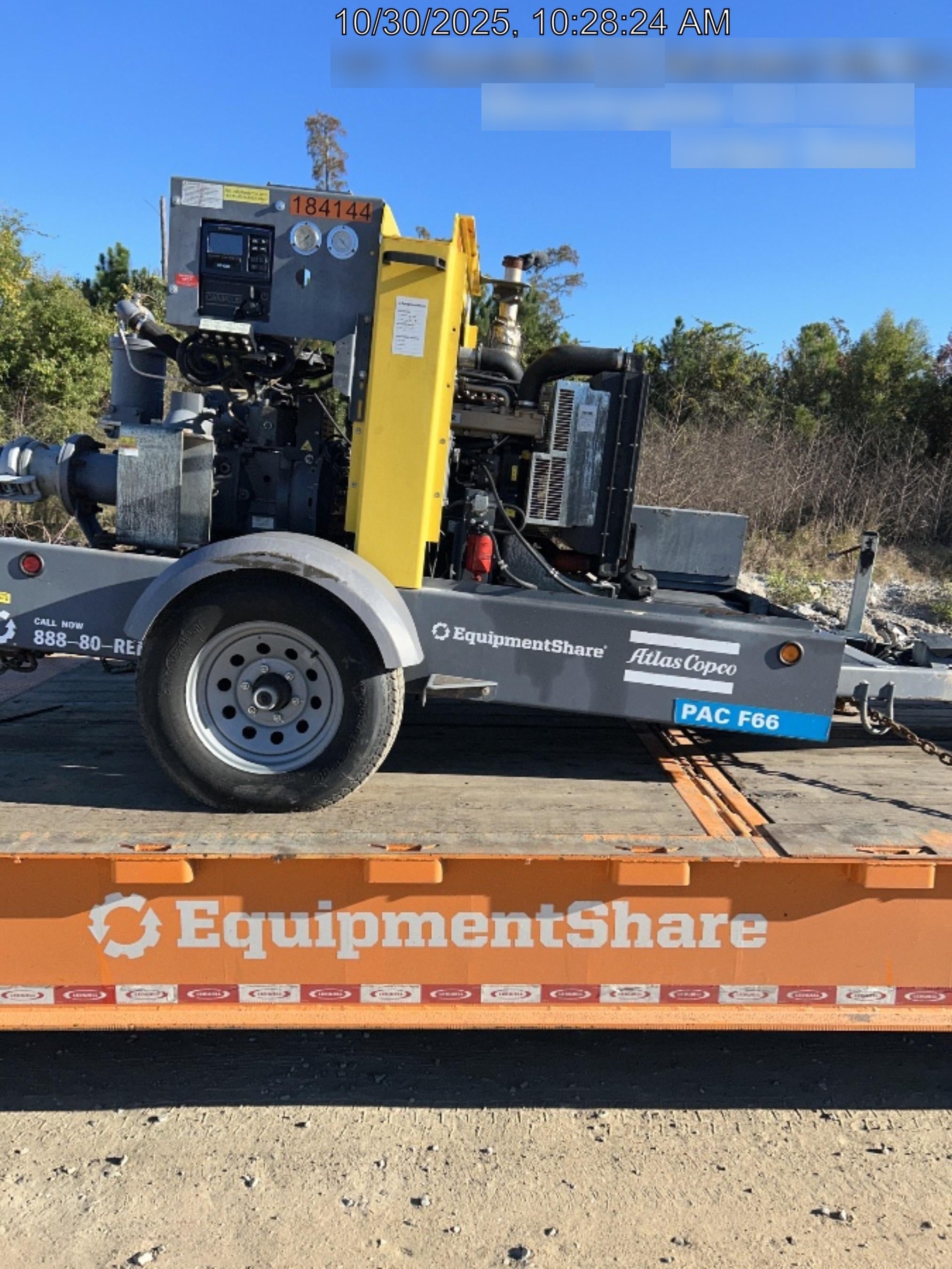 2021 ATLAS COPCO PAC F66 KD