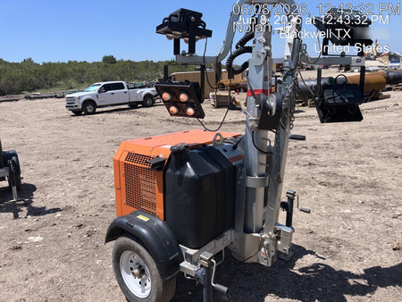 2024 Wanco WLTT-4MM4K Diesel, Deep Sea Controller, Shore Power Plug, Auto Start, (4) 350W LED Floodlights, 4kW Generator, 60 Gal Fuel Tank, 2" Ball, T3