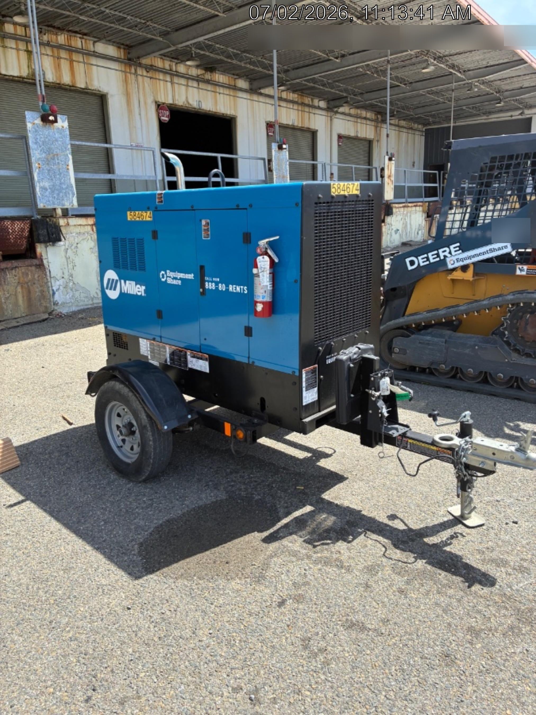 2025 MILLER ELECTRIC BIG BLUE 500