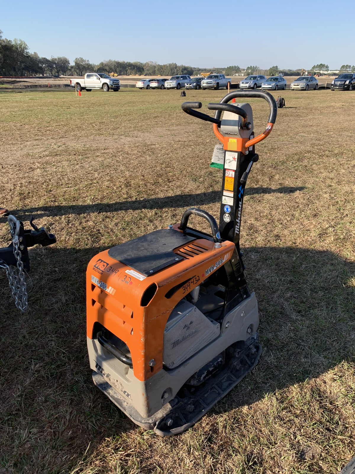 2023 Multiquip MV308GH Honda GX270, 18" Plate, Tachometer