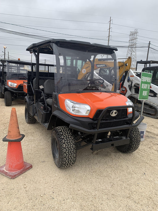 2022 Kubota RTV-X1140W-H Plastic Canopy, Windshield Acrylic Clear, LED Strobe Light, Wire Harness Kit, Back up Alarm