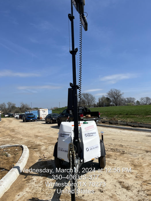 2024 Generac MLT2 Diesel, Flex Switch 120V Input, Powerzone Controller, 
(4) 320W LED Lights, 4kW Generator, 39.9 Gal Fuel Tank, 2" Ball, T3