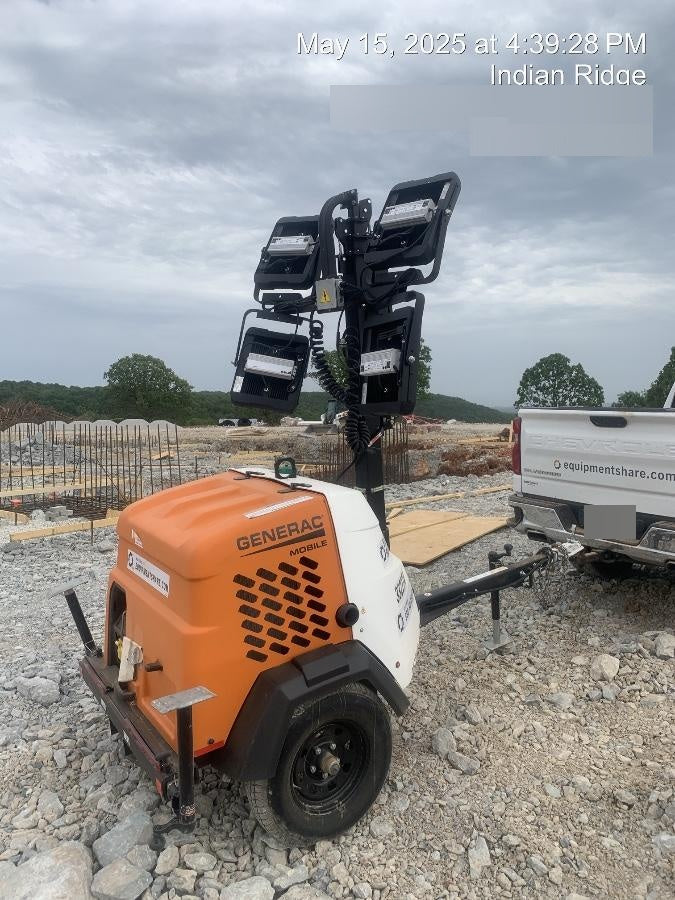 2023 Generac MLT2 Diesel, Flex Switch 120V Input, Powerzone Controller, (4) 320W LED Lights, 4kW Generator, 39.9 Gal Fuel Tank, 2" Ball, T3