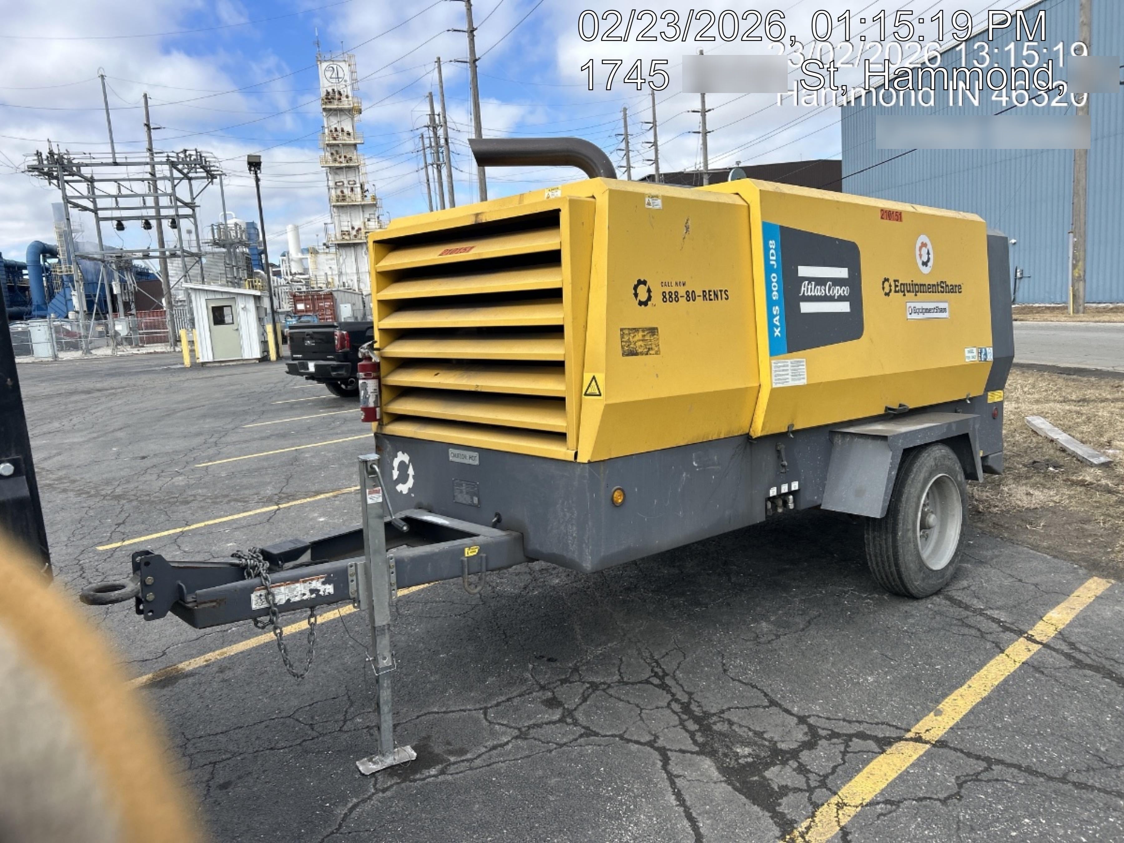 2022 ATLAS COPCO XAS 900