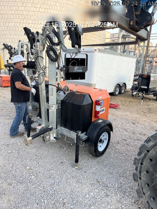 2024 Wanco WLTT-4MM4K Diesel, Deep Sea Controller, Shore Power Plug, Auto Start, (4) 350W LED Floodlights, 4kW Generator, 60 Gal Fuel Tank, 2" Ball, T3