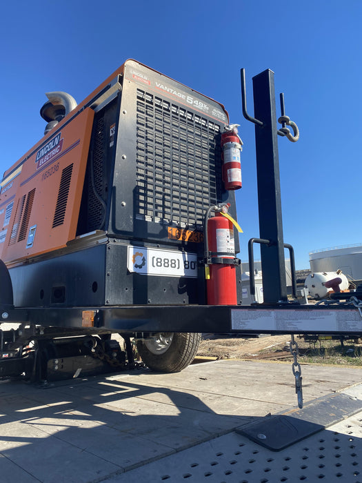 2021 Lincoln Electric Vantage 549X Ready Pak 3, ORANGE (includes trailer, cable rack, fender light kit)