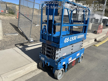 2019 Genie GS-1930 Half Height Swing Gate, 800W Inverter