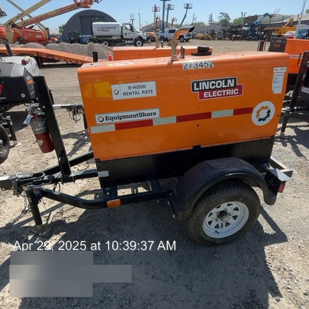 2022 Lincoln Electric LE400 Kubota V1505, Trlr, Cable Rack, Light Kit, ES Decals, T3
