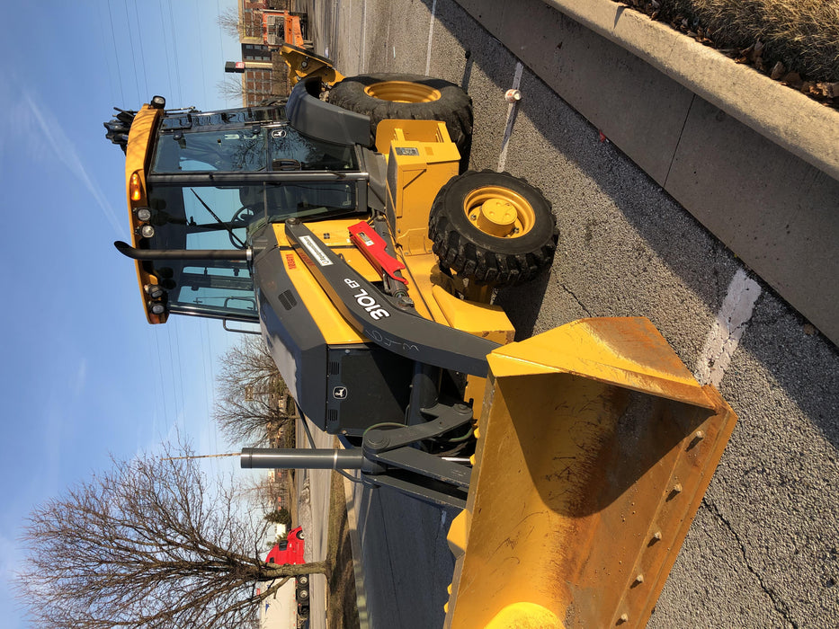 2020 John Deere 310LEP Cab/Heat/Air, 4WD, Standard Stick, Pilot Controls, 2 Way Hydraulics, TAG Manual QC