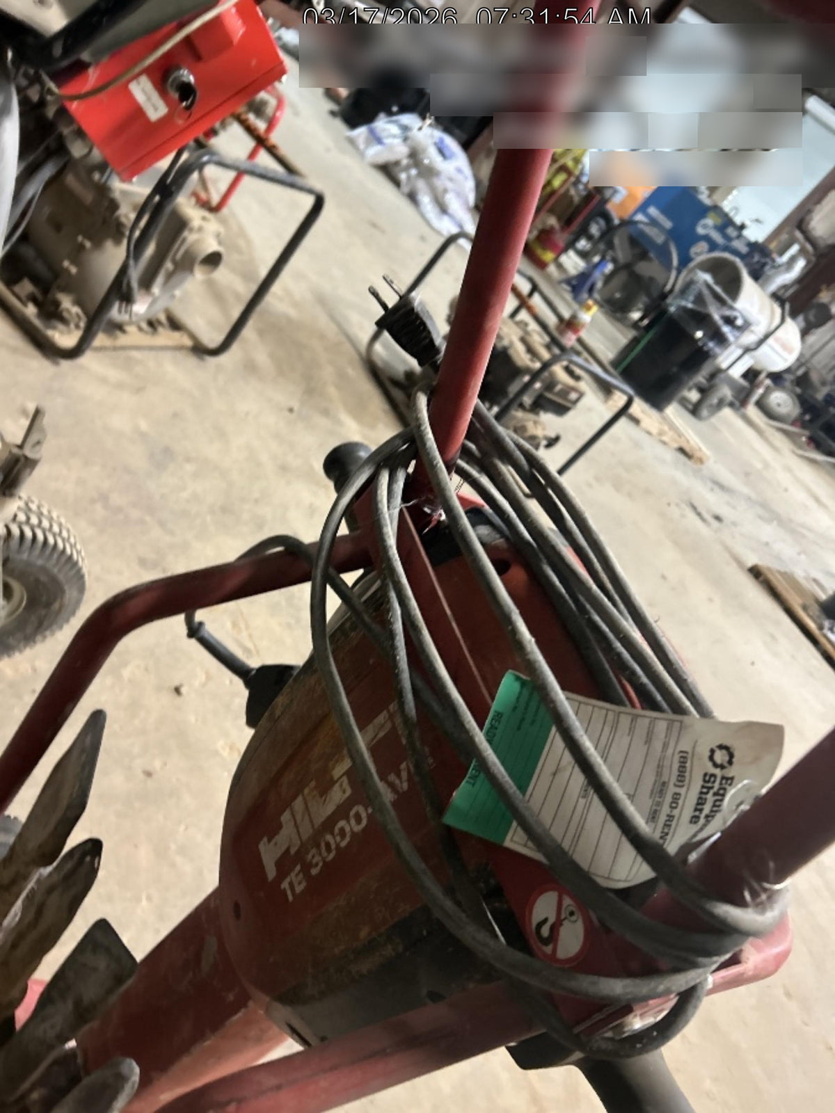 2020 HILTI TE 3000-AVR