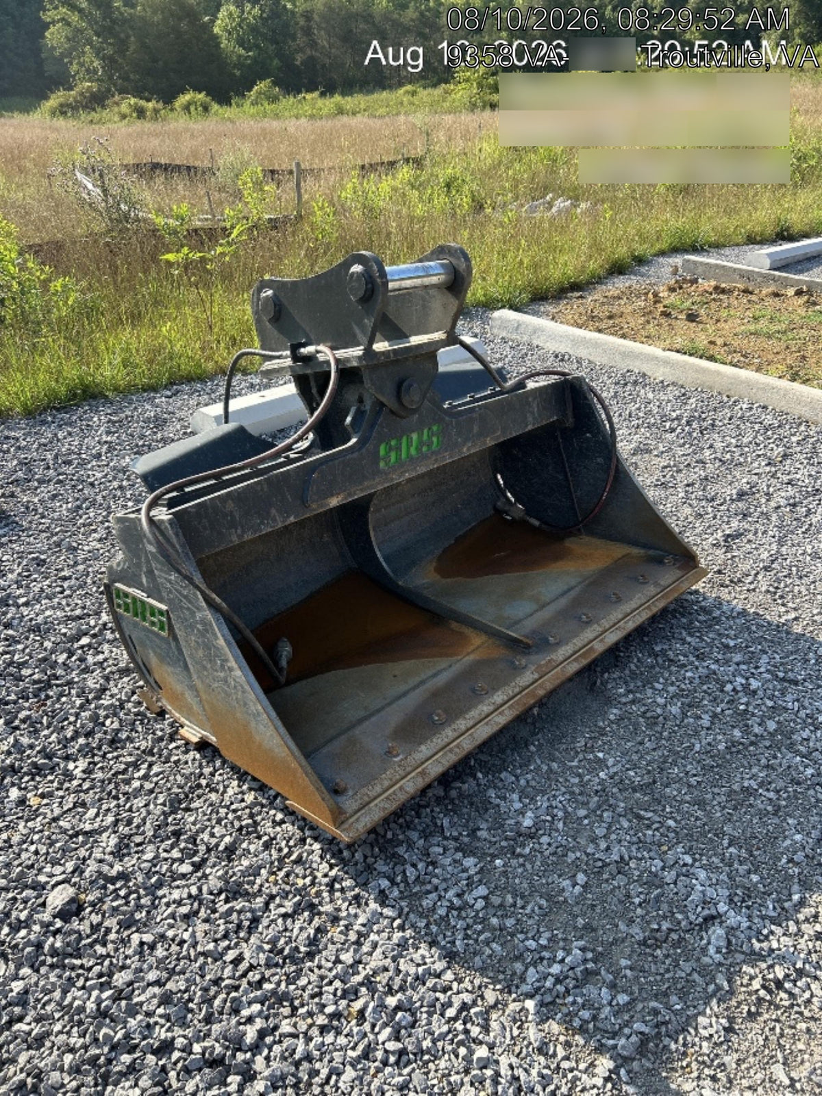2026 SRS ATTACHMENTS TGV223160 60" Tilt Bucket