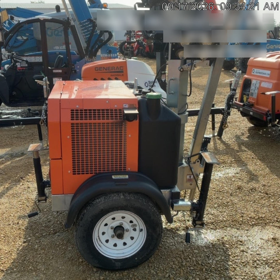 2024 Wanco WLTT-4MM4K Diesel, Deep Sea Controller, Shore Power Plug, Auto Start, (4) 350W LED Floodlights, 4kW Generator, 60 Gal Fuel Tank, 2" Ball, T3